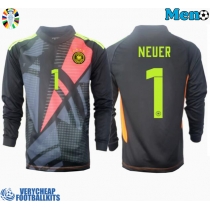 Germany Manuel Neuer #1 Goalkeeper Replica Home Shirt Euro 2024 Long Sleeve